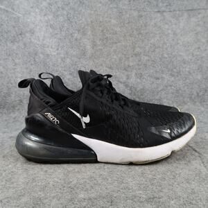 Nike Shoes Womens 8 Air Max 270 Sneakers Running Athletic Trainer Black White